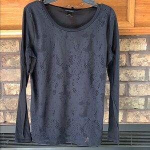 Womens Ann Taylor size small lace/knit top. Euc